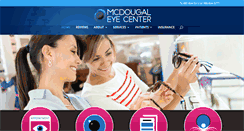 Desktop Screenshot of mcdougaleyes.com